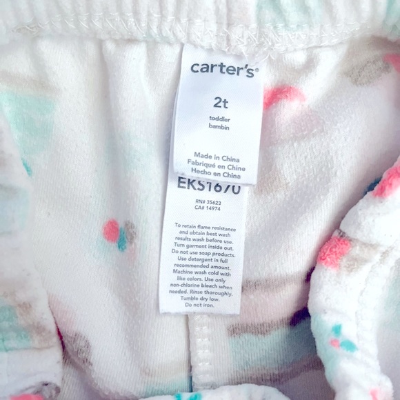 Carter’s Pajama Pants Size 2t - Picture 2 of 2